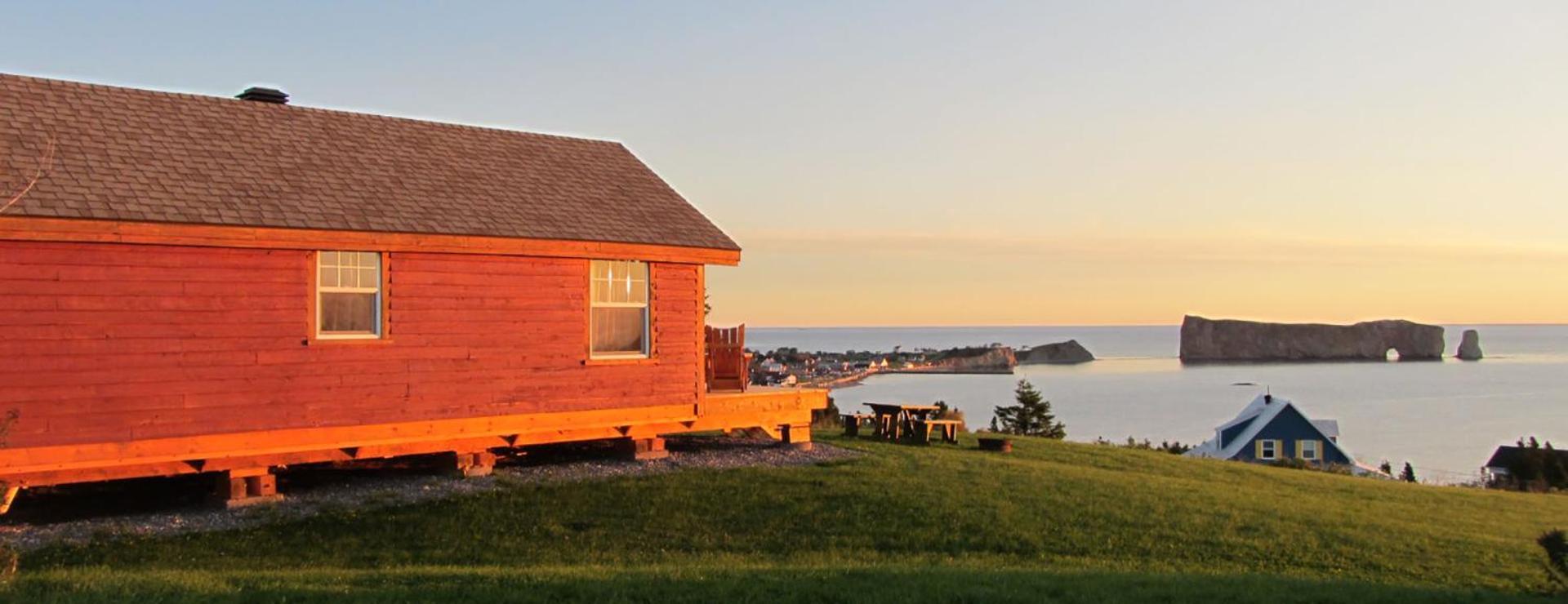 Chalets Nature Ocean Perce Kültér fotó